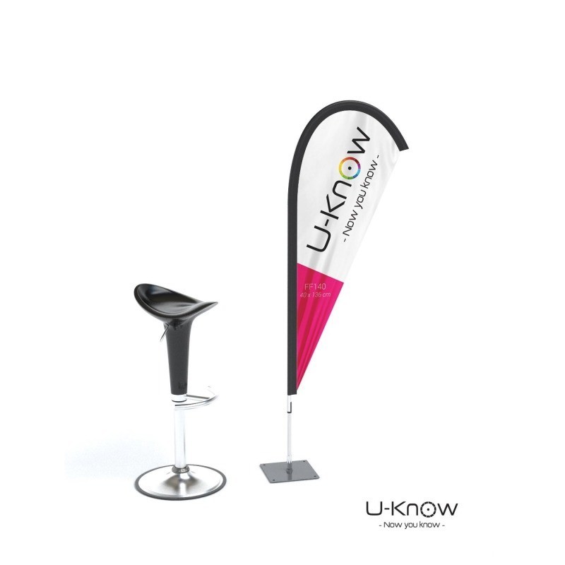 Mini-voile goutte 140cm