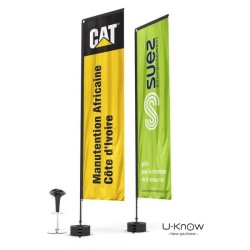 Voile rectangle géante 5m