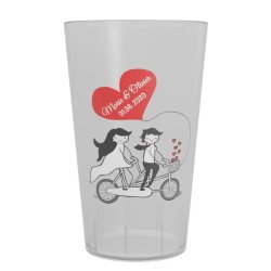 Gobelet réutilisable 25cl translucide