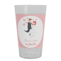 Gobelet réutilisable 25cl translucide