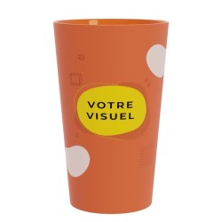 Gobelet réutilisable 25cl translucide