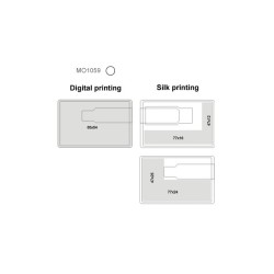 Carte USB en ABS - 2 go