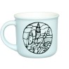 Mug rétro en porcelaine 32 cl