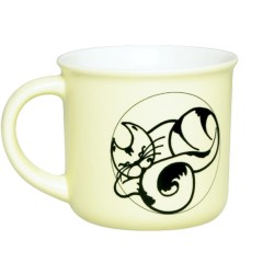 Mug rétro en porcelaine 32 cl