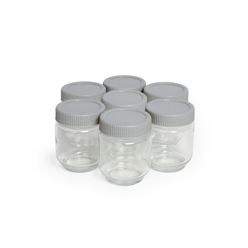 Set de 7 pots de yaourt