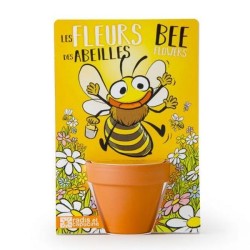 Carte nature - Fleurs des Abeilles à semer