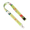 Lanyard quadri en pet recyclé