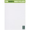 Bloc-notes 50 feuilles A5 recyclé desk-mate®