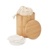 Set de pads en fibre de bambou