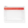Trousse de toilette transparente