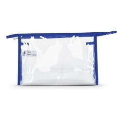 Petite trousse de toilette transparente