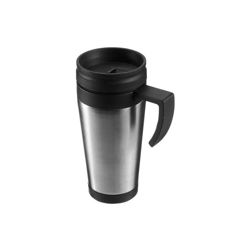 Mug de voyage 40cl en métal et plastique
