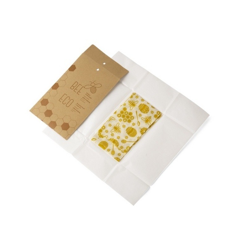 Set d'emballage alimentaire à la cire d'abeille