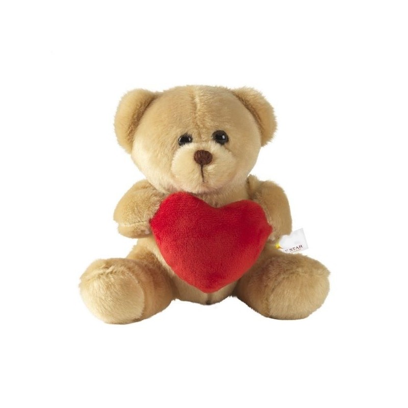 With Love ours en peluche