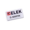 Badge aimant forme rectangle delai 7 jours