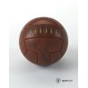 Ballon football old school cuir véritable