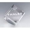 Cube losange 8cm en verre
