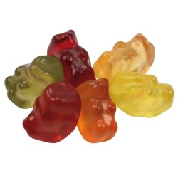 Oursons BIO sans gélatine en sachet, 10 g