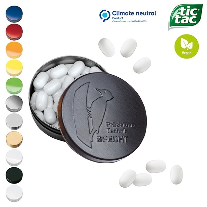 Boîte de bonbons xs couvercle estampé