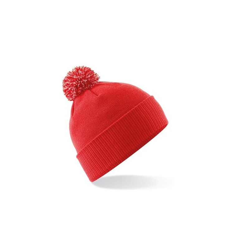 Junior Snowstar Beanie - Bonnet enfant avec pompon