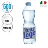 Bouteille d'eau 500ml design rond