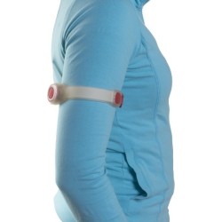 Brassard en silicone muni de 2 leds