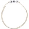 Bracelet lettres alphabet