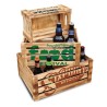 Caisse en bois clair s