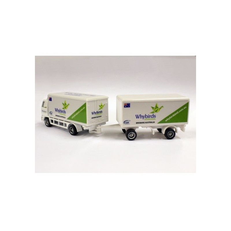 Camion éco avec remorque