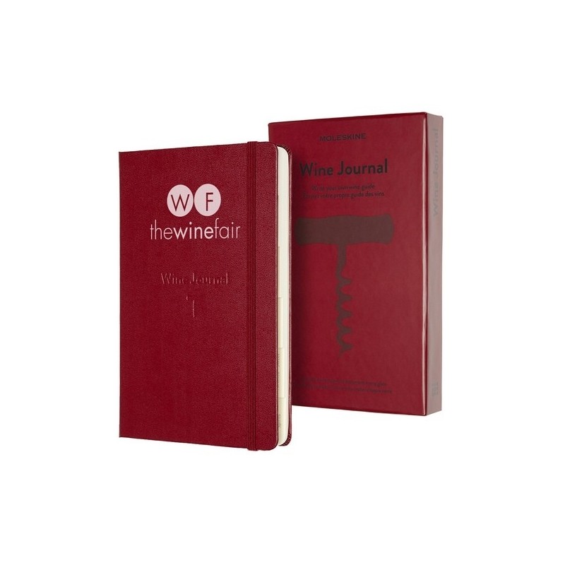 Guide des vins personnel - carnet moleskine 