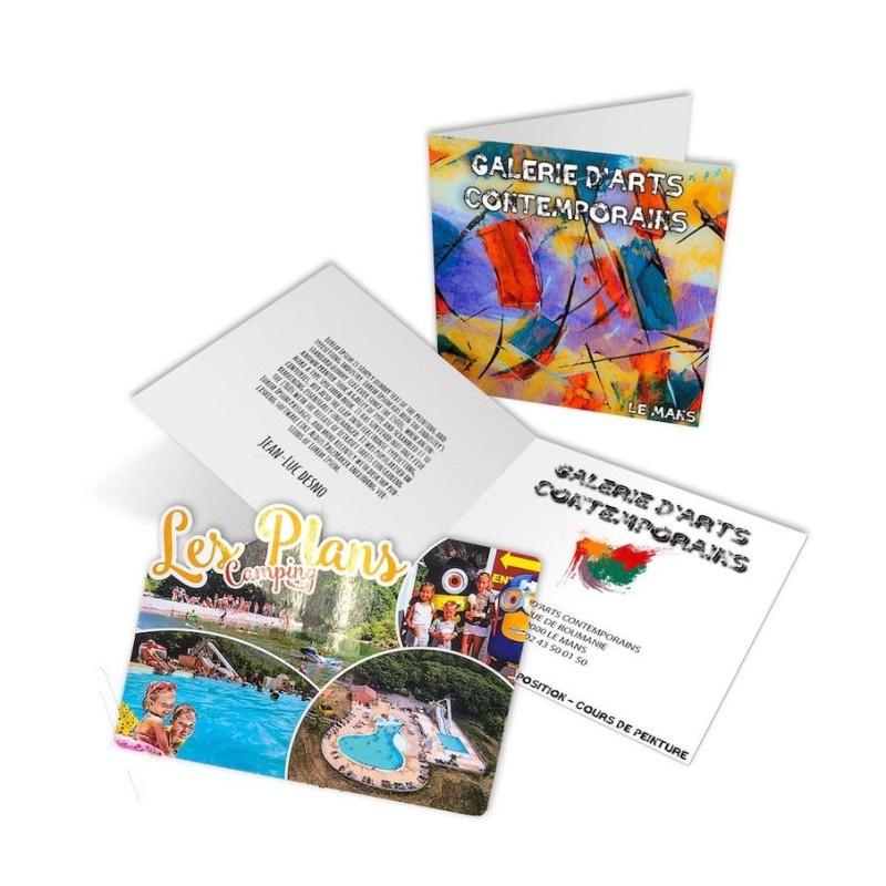 Carte de correspondance 1 pli