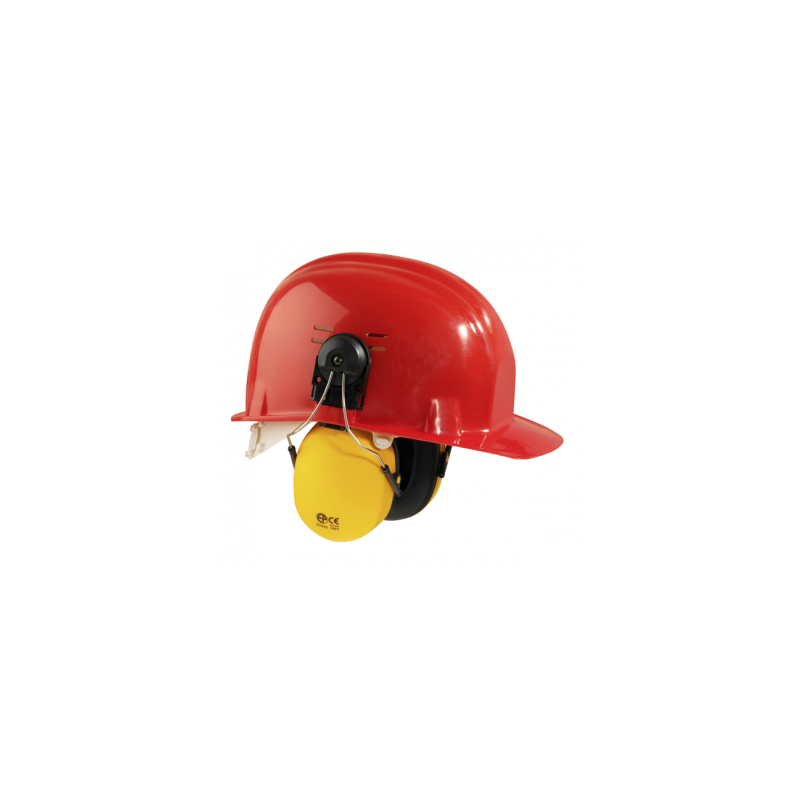 Casque de chantier avec casque anti-bruit