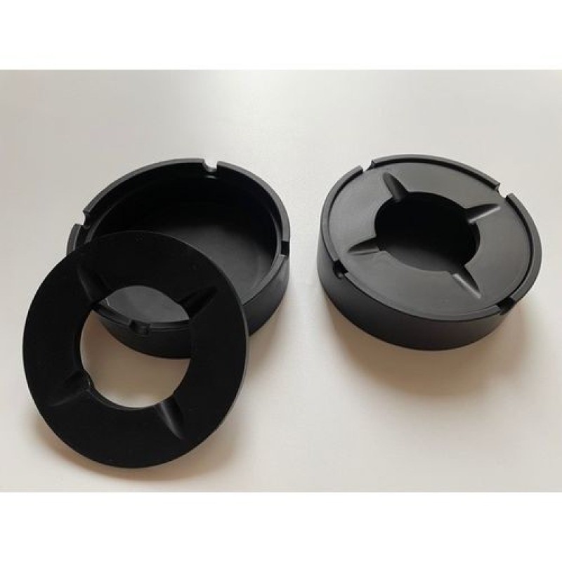 Cendrier en silicone anti-vent-