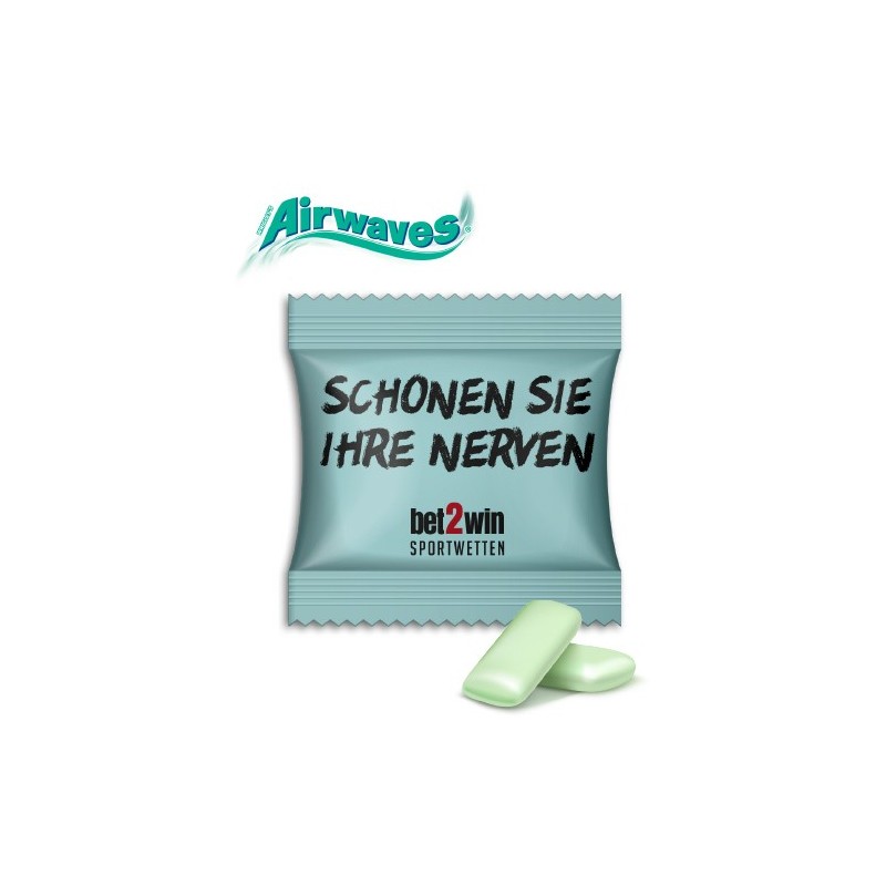 Sachet double airwaves chewing-gum