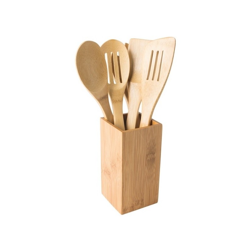 Ustensiles de cuisine en bambou