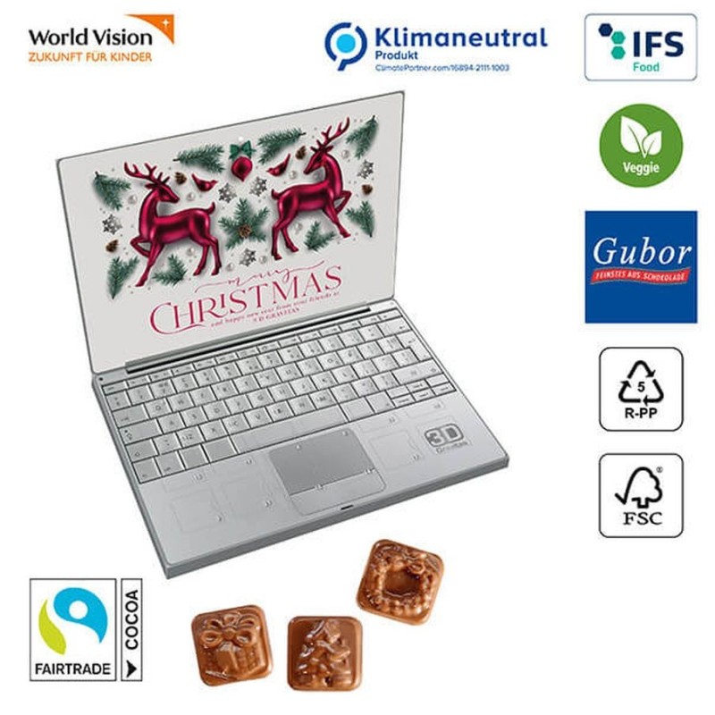 Calendrier de l'avent a5 avec couverture