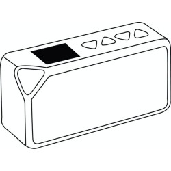 Enceinte bluetooth  cuboid