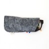 Etui à lunettes en feutre recyclé