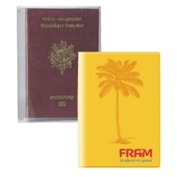 Étui protège passeport 2 volets
