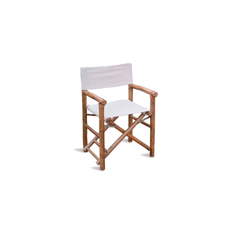 Fauteuil réalisateur en bambou