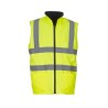 Hi-Vis Reversible Fleece Bodywarmer - Bodywarmer réversible haute visibilité