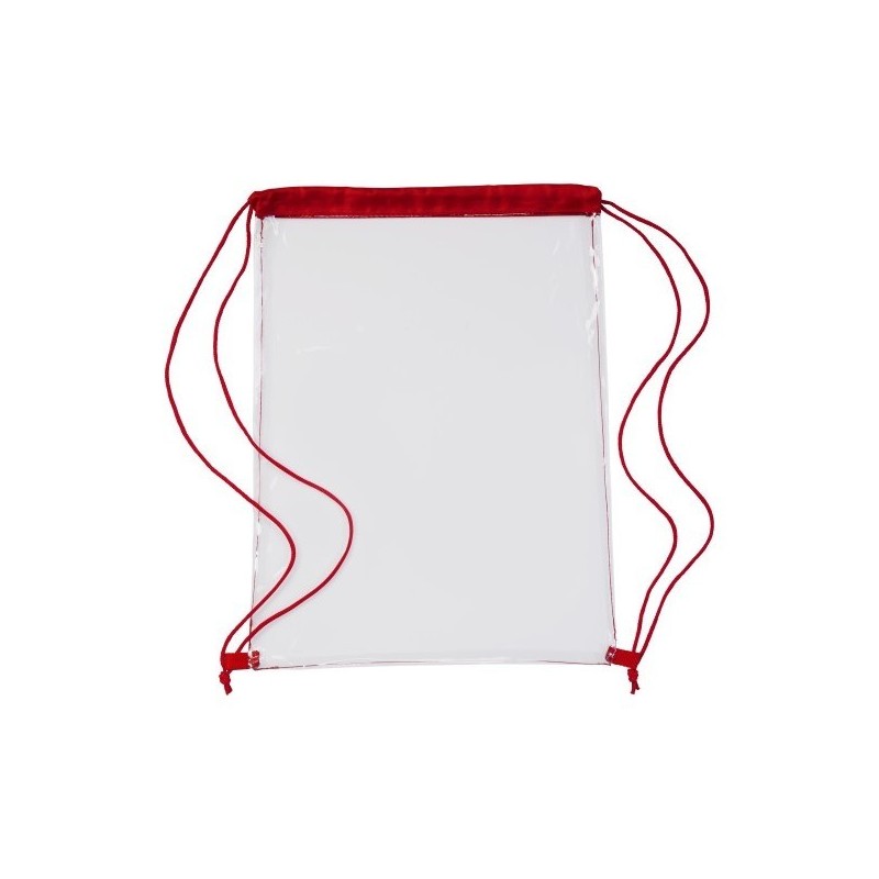 Sac à dos translucide en pvc.