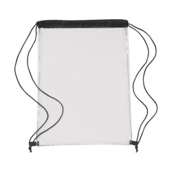Sac à dos translucide en pvc.