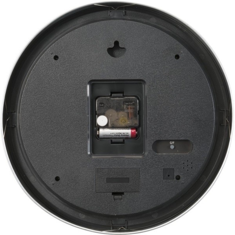 Horloge murale en aluminium