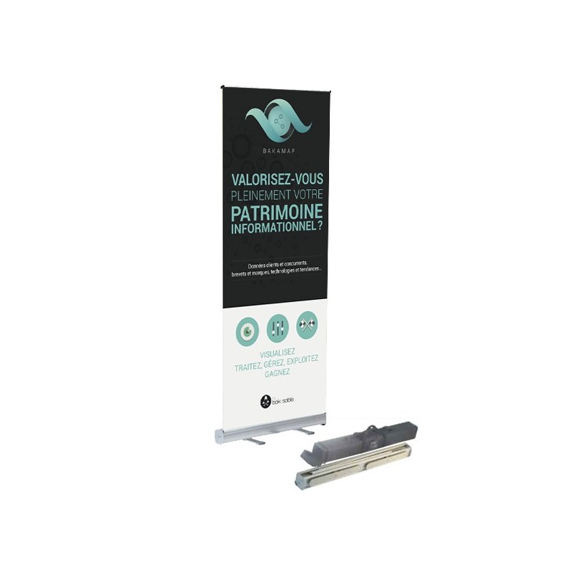 Roll-Stand Budget + Sac 100 x 200cm Simple Face