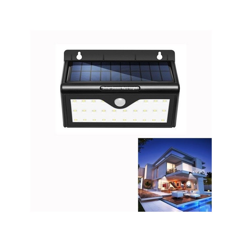 Lampe LED solaire l 28 LEDS