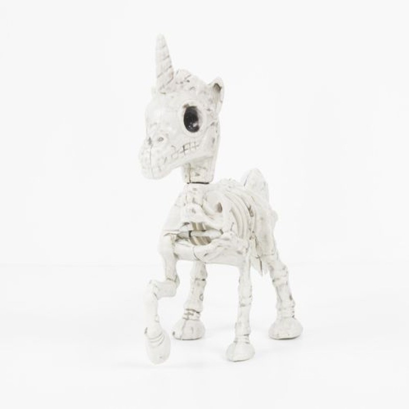 SQUELETTE LICORNE 18CM