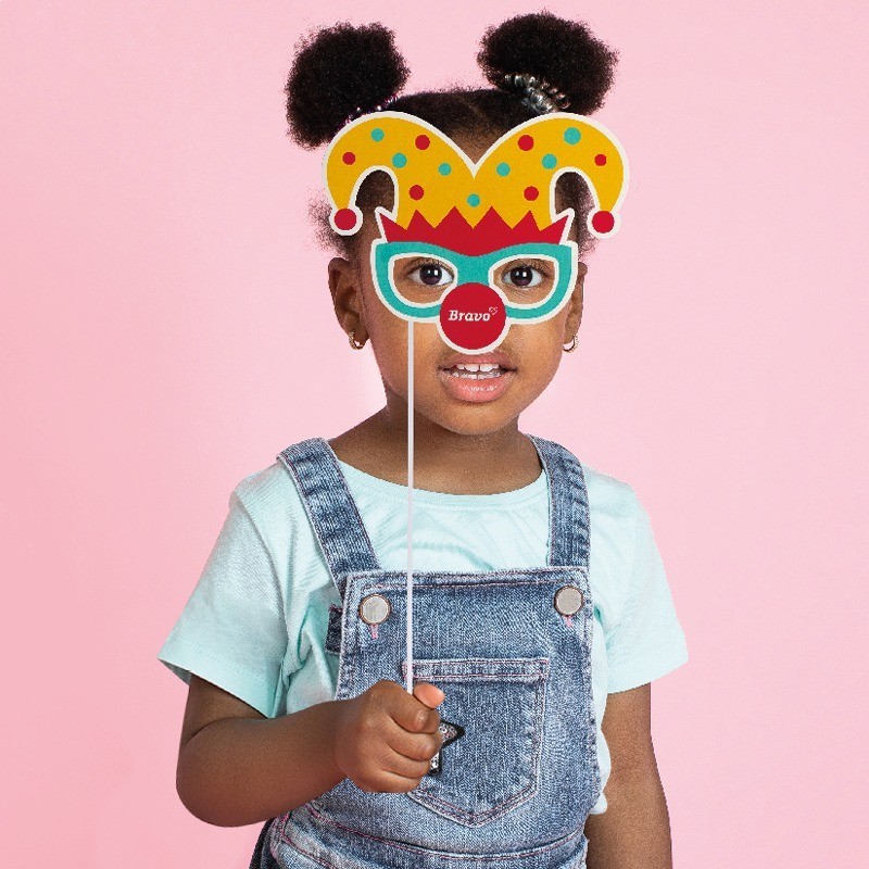 Masque avec baguette