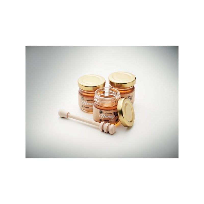 Lot de 3 miels de fleurs sauvages