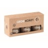 Lot de 3 miels de fleurs sauvages